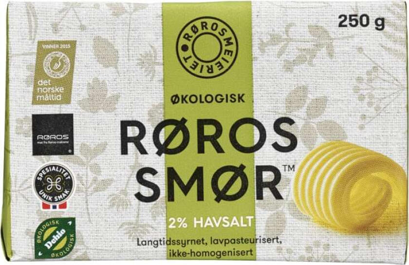 Røros Smør Økologisk 250g