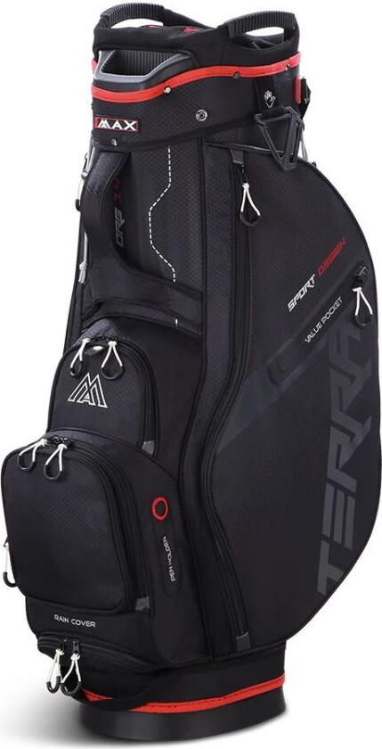 Terra Sport Trallebag Sort/rød