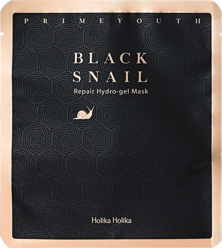 Prime Youth Black Snail Repair Hydro Gel Mask, K-Beauty