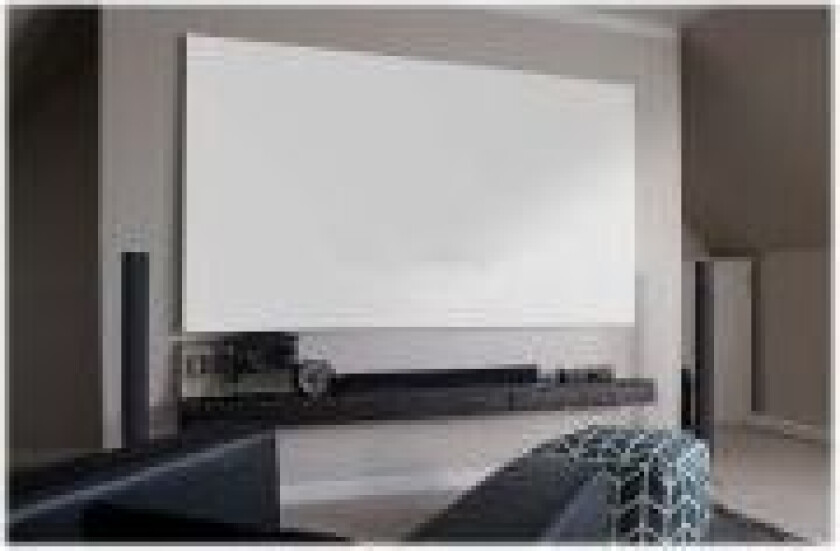 Aeon Series AR150WH2 - Projeksjonsskjerm - veggmonterbar - 150 (381 cm) - 16:9 - CineWhite - svart