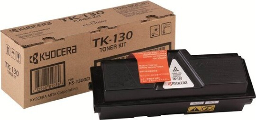 Black Laser Toner (TK-130) - Laser toner Svart