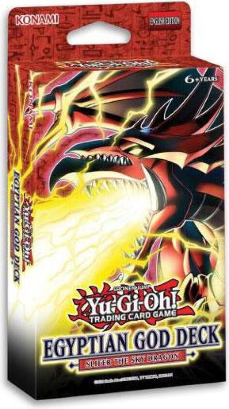 Yu-Gi-Oh! TCG Egyptian God Deck: Slifer the Sky Dragon Display (8) *English Version*