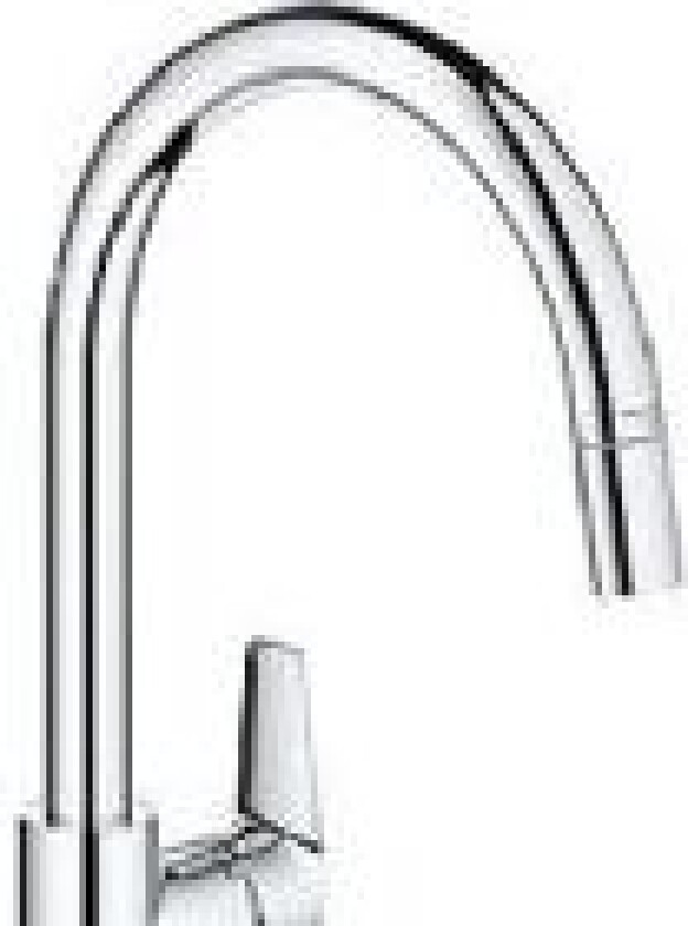 BauEdge Køkkenarmatur - C-Tud Udtræk 8,0l chrome