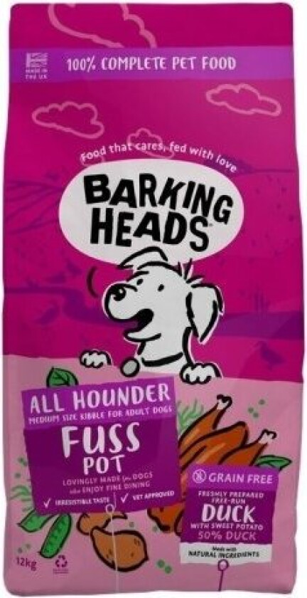 Barking Heads Doggylicious Duck (2 kg)