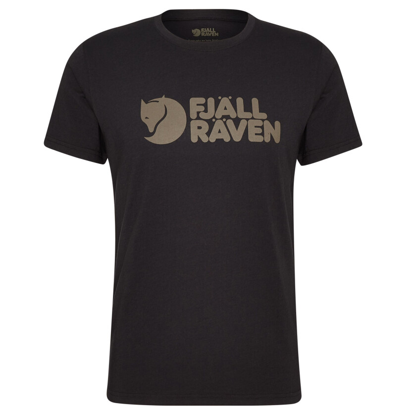 FJÄLLRÄVEN LOGO T-SHIRT M  BLACK