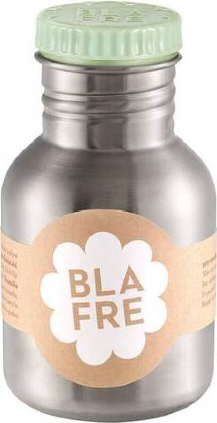 Stålflaske Til Barn 300 Ml. Mintgrønn