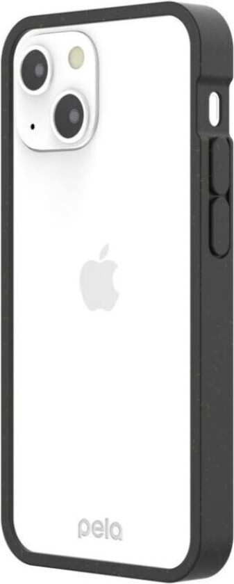 Pela iPhone 13 Mini Deksel Clear Svart