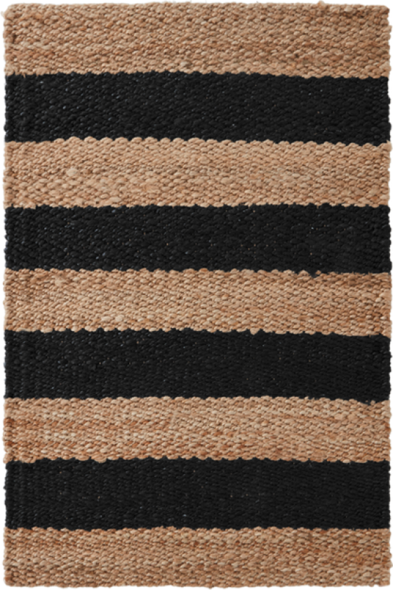 Bilde av dørmatte 60x90 cm Natur/svart