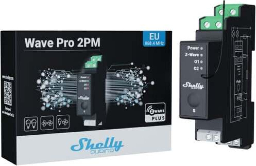 Qubino Wave Pro 2PM
