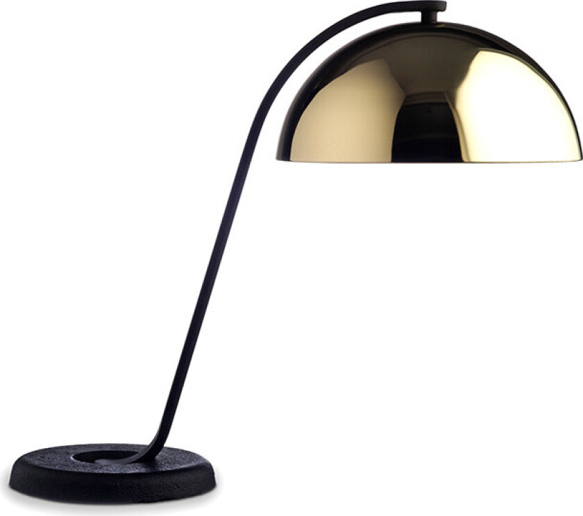 Cloche bordlampe Polished brass