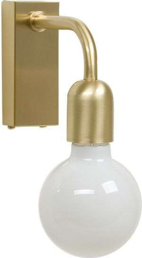 Regal 1 vegglampe 12,9 cm Børstet messing