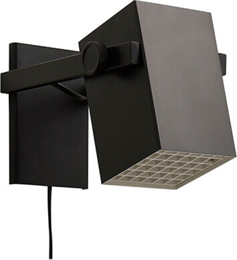 - BF Quadro Vegglampe Matt Black