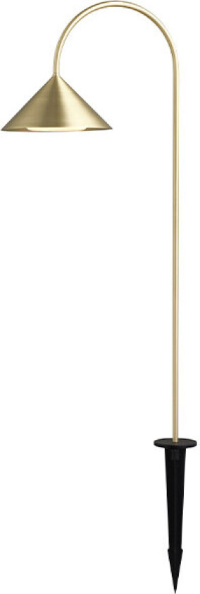 - Grasp Garden Hage Lampe w/Spike Solid Brass