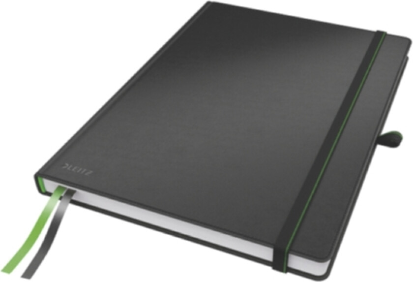Notatbok Complete A4 Rutet 96g/80a Sort