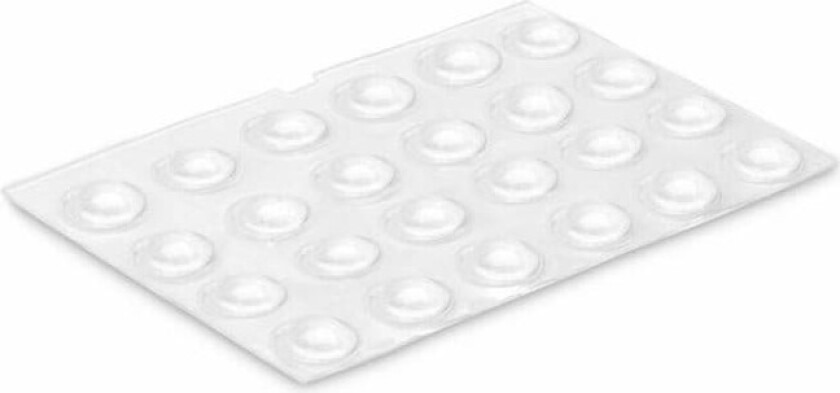 Dørstopper Inofix 8 x 2,2 mm Slagbeskyttelse 25 antall Gjennomsiktig PVC