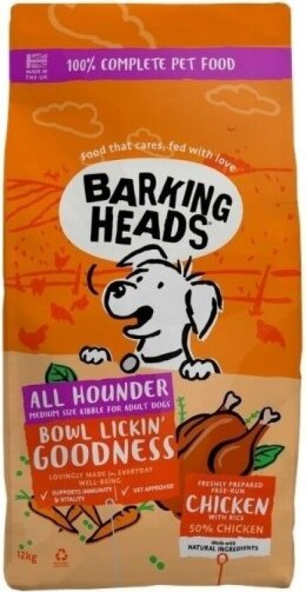 Barking Heads Bowl Lickin' Chicken (2 kg)