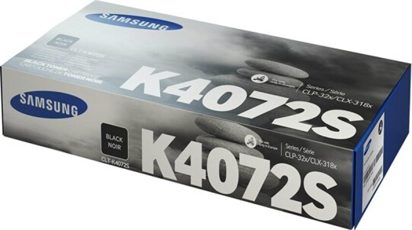 Hp Samsung Toner Svart Clt-k4072s - Clp-320/325/clx-3185