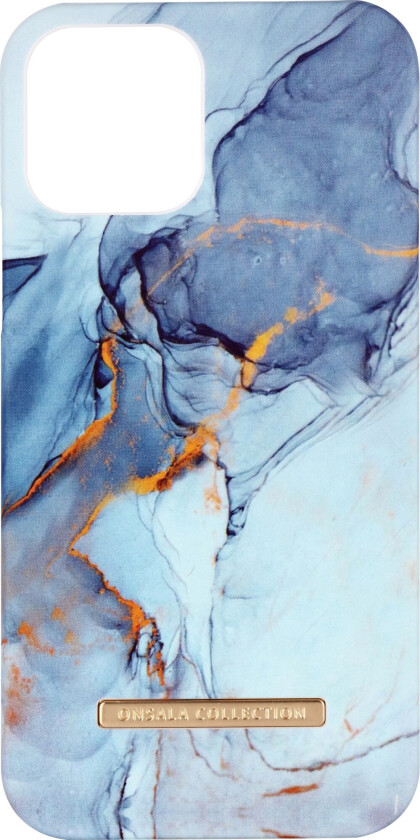 Collection iPhone 12 / 12 Pro Deksel med Magnet - Soft Gredelin Marble