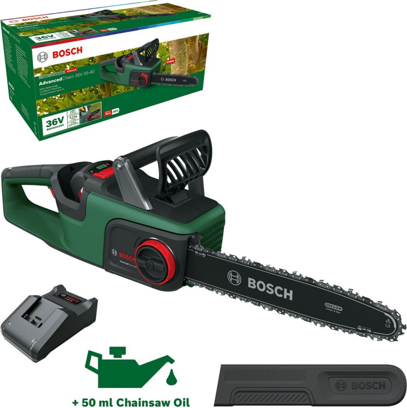 Home and Garden Power Tools Batteridrevet Kædesav inkl. Batteri, inkl. oplader Sværdlængde 310 mm
