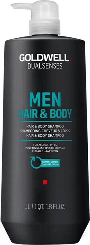 Dualsenses Mens Hair & Body Shampoo 1000ml