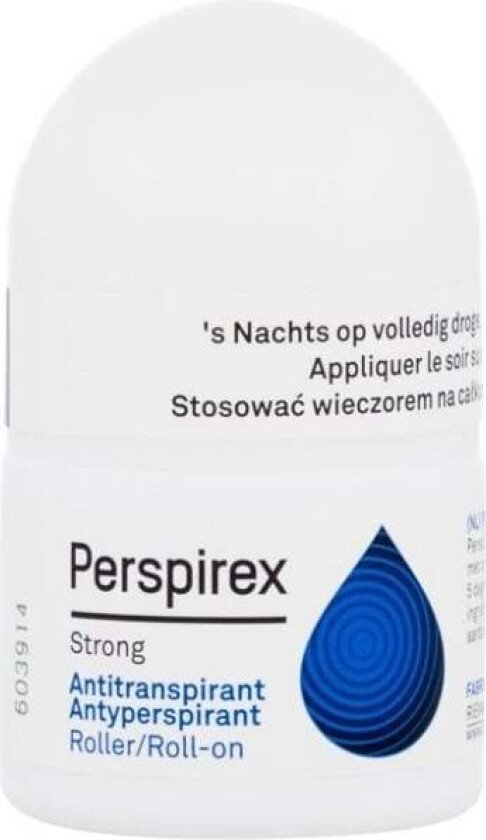 Perspirex PERSPIREX_Strong Extra-Effective Antiperspirant Roll-On antiperspirant for sterkere beskyttelse 20ml