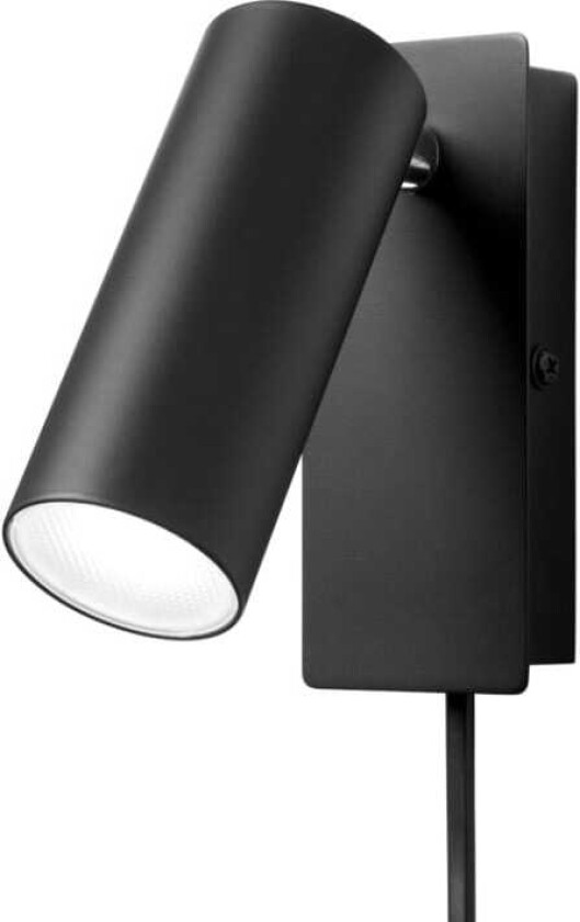 Ego vegglampe, 4,5W, LED, sort