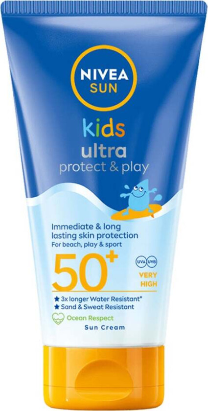 Nivea Kids Swim & Play Sun Lotion SPF 50+, 150 ml Nivea Solkrem