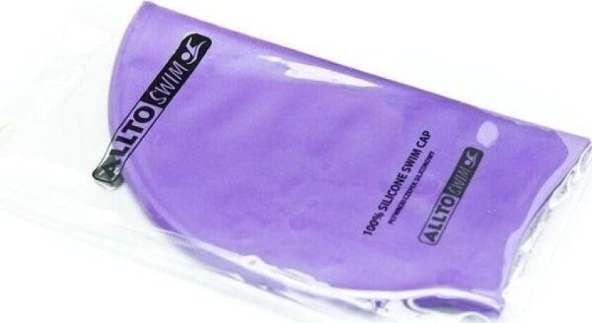 Badehette Silikon Lilla