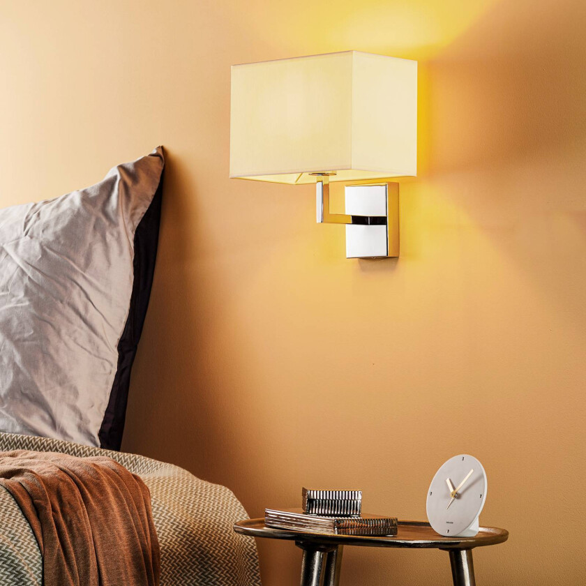 Vegglampe Hotel A, beige