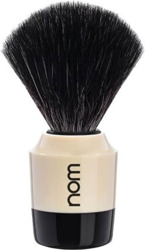 MARTEN Shaving Brush Black Fibre Black Creme Creme