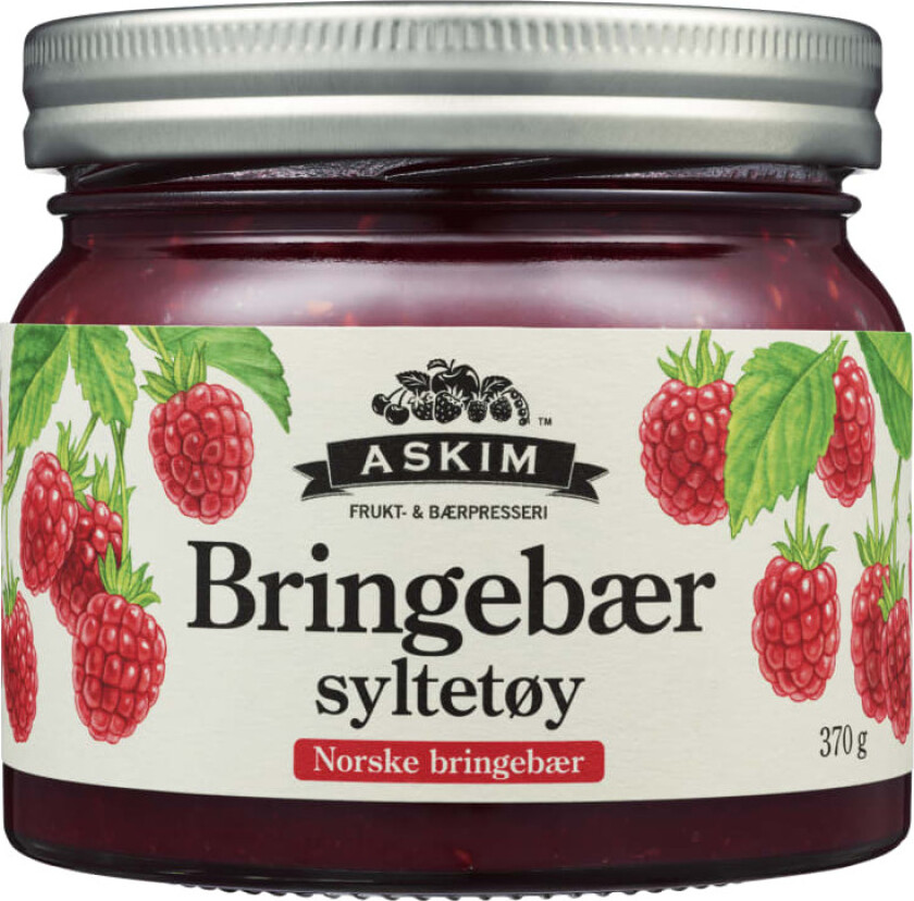 Bringebærsyltetøy 370g