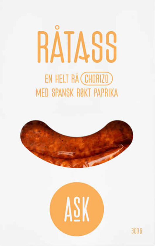 Råtass Rå Chorizo 300g Ask
