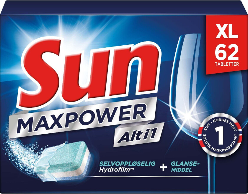 Sun Alt i 1 Maxpower 62stk