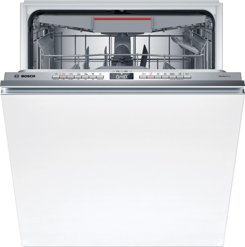 Serie 6 SMV6YCX02E, Fullstendig innebygget, Full størrelse (60 cm), Rustfritt stål, Knapper, 1,75 m, 1,65 m