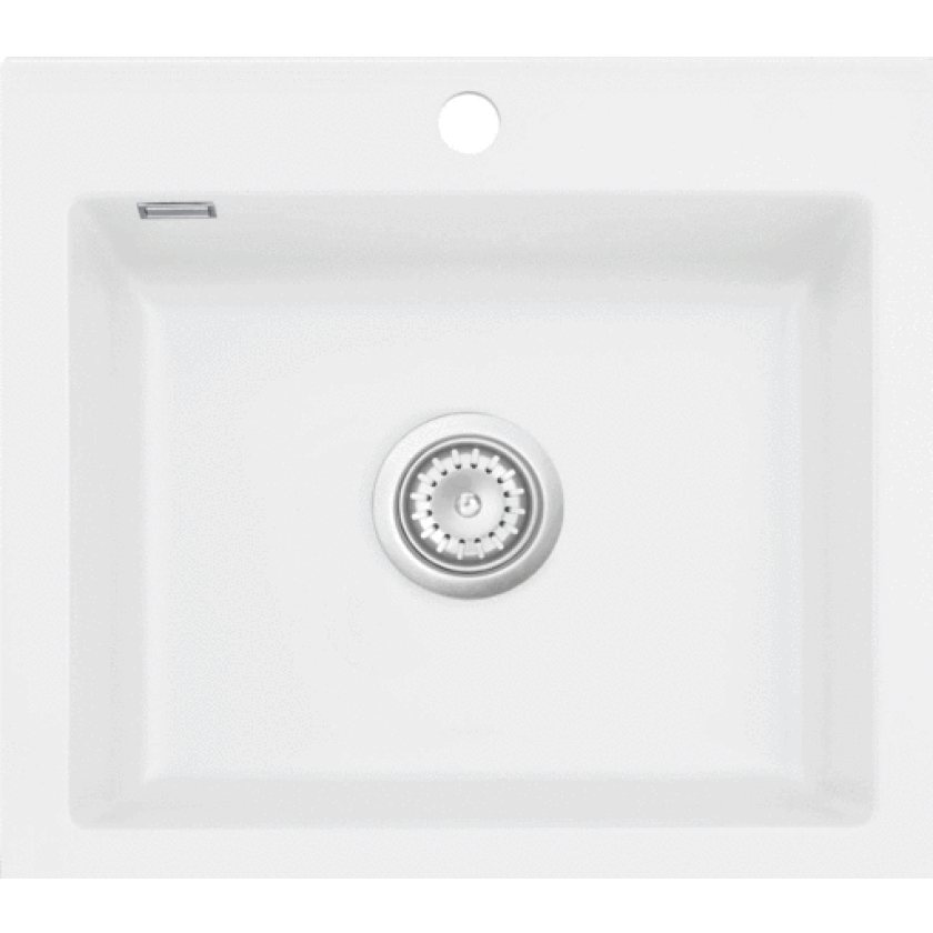 Mera 57 kjøkkenvask, 57,5x51 cm, hvit