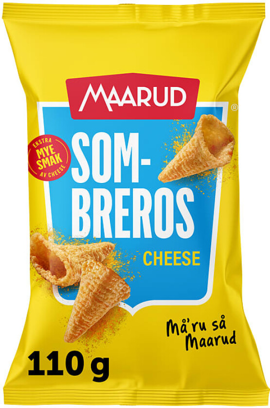 Maarud Cheddar Sombreros 110g