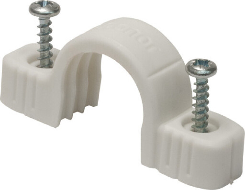 Bilde av 1897941V Klammer hvit Enkel 28 mm