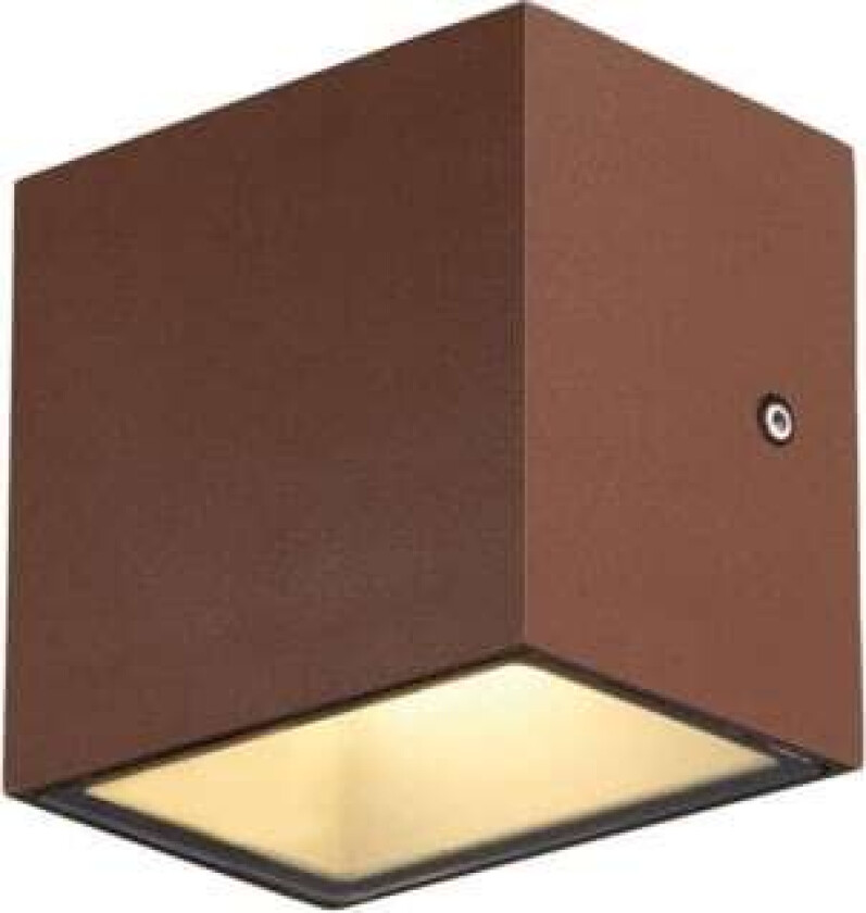 SITRA CUBE WL, Vegg/taklys, Rustfarget, Aluminium, IP44, Fasade, I