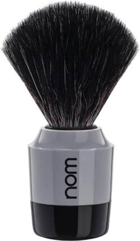 MARTEN Shaving Brush Black Fibre Black Grey Grey