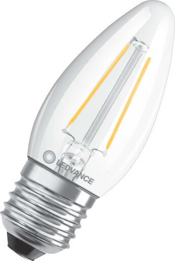 LED stearinlys filament 470lm 4,8W/827 E27 dimbar