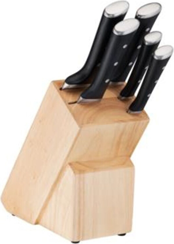 ICE FORCE Set Wooden block + 5 knives