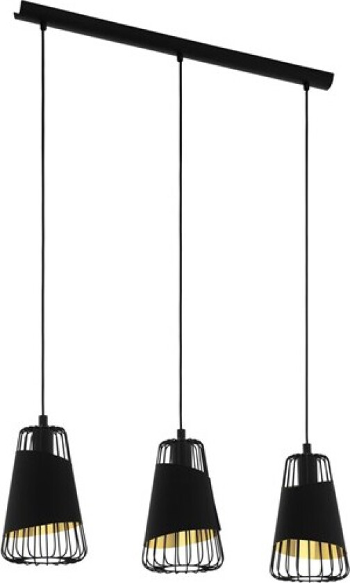 AUSTELL pendant light black gold