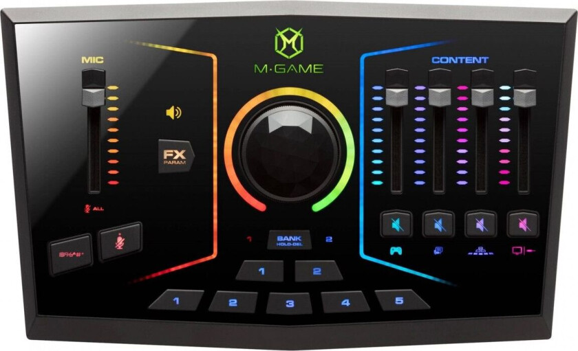 Bilde av M-GAME RGB Dual USB Streaming Gaming Grensesnitt