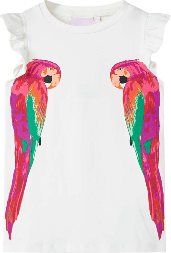 T-skjorte for barn ecru 140