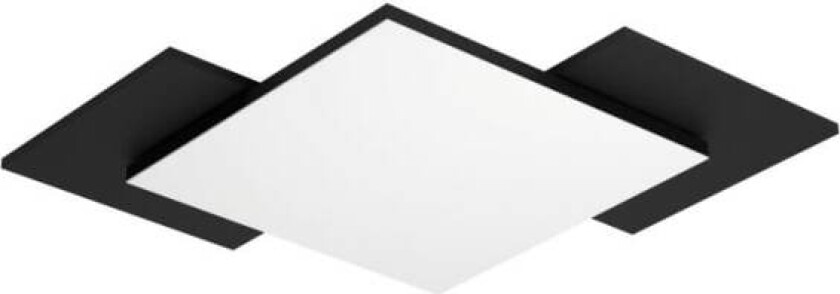 Tamuria, LED, 3000 K, 2500 lm, IP20, Sort, Brun