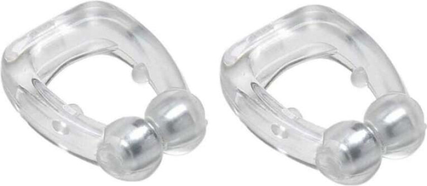INF Magnetisk neseklype mot snorking i silikon 2-pack