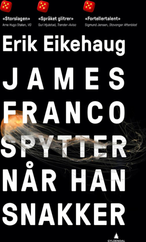 James Franco spytter når han snakker av Erik Eikehaug