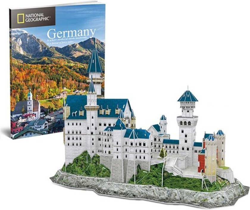Neuschwanstein Slot 3D 121 stykker.