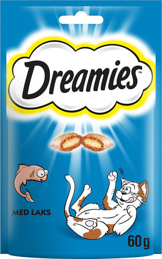 Dreamies Laks Kattesnacks 60g