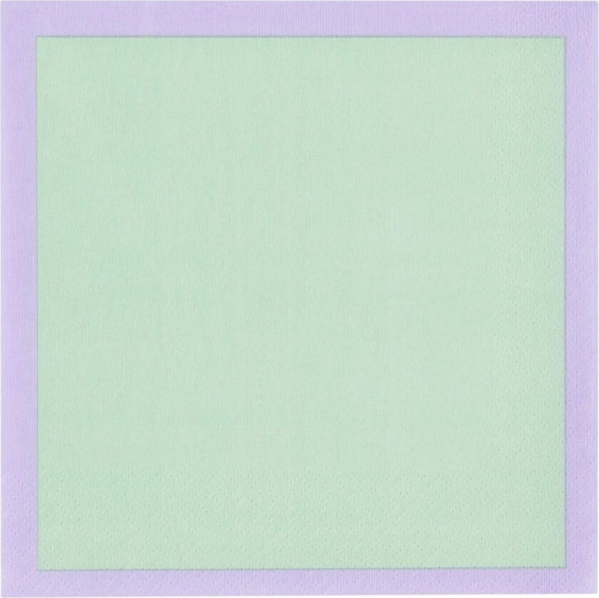 Bilde av iittala Play papirservietter 33x33 cm 20-pk Mint-lilla